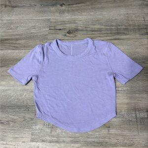 lululemon athletica Purple Crop Top